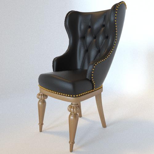 Leather Wingback Chair preview image